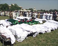 Forty Sunni Muslims were killedby a car bombing on 7 October