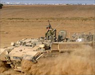Israeli army tanks and bulldozershave caused widespread havoc