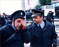 Policemen faced the brunt of violence in 2002 match