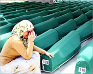 The war crimes tribunal has calledthe killings at Srebrenica genocide