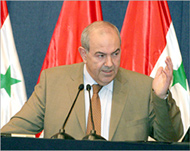 Interim Prime Minister Allawi hasput 'foreign fighters' on notice