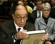 Greenspan says oil prices are notas damaging as in the 1970s