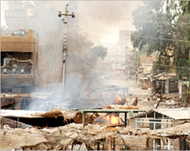 Falluja has been the scene of fierce fighting since Monday