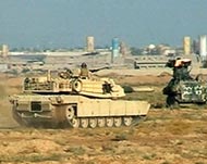 US tanks are regularly targeted by anti-US forces