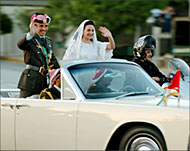 Hamza, 24, got married last Mayin the Jordanian capital Amman