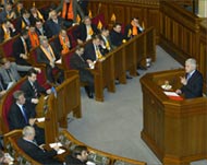 The Ukrainian parliament hasdeclared the vote invalid 
