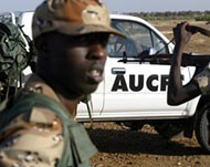 Rwandan troops are part of the African Union monitoring force