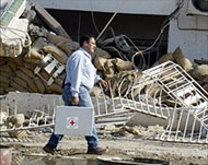 The ICRC and other relief groupsare unable to enter the city