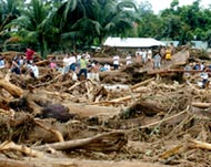 Past landslides have been blamedon soil erosion caused by logging 