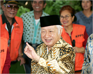 Suharto ruled for years 32 years