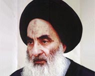 Most Shia look up to al-Sistani for advice and guidance  