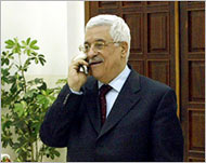 Mahmud Abbas has asked thearmed movements to disarm