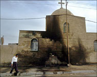 Churches in Mosul and Baghdadcame under attack in October