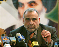 A prominent Shia list candidate isFinance Minister Abd al-Mahdi
