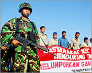 The Acehnese also suffer from an ongoing separatist struggle