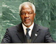 UN Secretary-General Kofi Annan sent a team to investigate