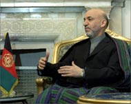 President Karzai has pledged tocombat Afghanistan's drug trade