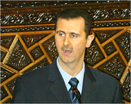 Larsen said al-Asad reiterated his commitment to a withdrawal