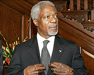 Annan wants a panel to help theUN rebuild war-ravaged nations