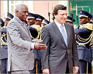EU has offered monetary aid tohelp Angola fight the outbreak