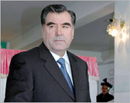 President Emomali Rakhmonov's party won big in parliamentary polls