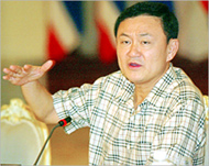 Thaksin's government has been criticised for its tough approach  