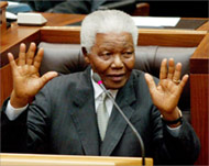 Mandela became South Africa'sfirst black president in 1994