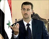 Praise for Bashar al-Asad is said to be only hollow