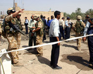The explosion in Basra killed atleast two people