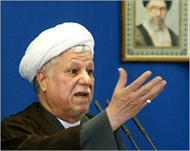 Rafsanjani is a strong supporterof uranium enrichment in Iran
