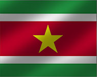 Suriname's flag
