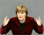 Angela Merkel looks set to be theCDU's choice for chancellor's job