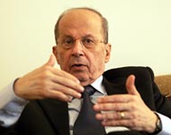 There has been bickering between Aoun and Jumblatt 