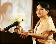 President Gloria Arroyo has been accused of corruption