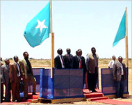 The Somali government has been based in Nairobi  