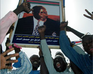 Garang has not visited Khartoumsince taking up arms in 1983