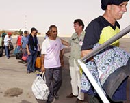 A group of Moroccan prisoners of war was released in 2003