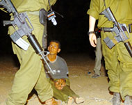 An 18-year-old alleged bomberwas detained by Israeli forces 