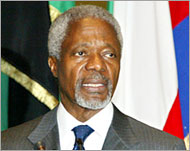 Annan has been pushing for a pact on the definition of terrorism