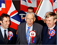 Paisley (C) said he still wanted to see proof of the IRA's pledge 