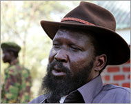 Salva Kiir was appointed leaderof the SPLM