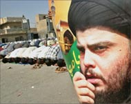 Al-Sadr's followers will stage a silent protest on Friday 