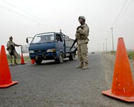 Civilians have been shot and killedat US army roadblocks 