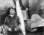 Zenji Abe on the flight deck of the aircraft carrier Akagi