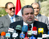 Iraqi parliament Speaker Hajimal-Hassani appealed for unity