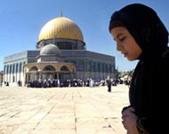 Many Palestinians have been stopped from reaching holy sites 
