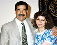 
Raghad Hussein approved her father's defence team  Raghad Hussein approved her father's defence team 