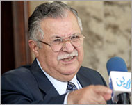 Talabani has agreed to changesin the draft constitution