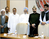 Singh met the separatists in Delhi on Monday