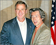 Koizumi is a staunch ally of USPresident George Bush 